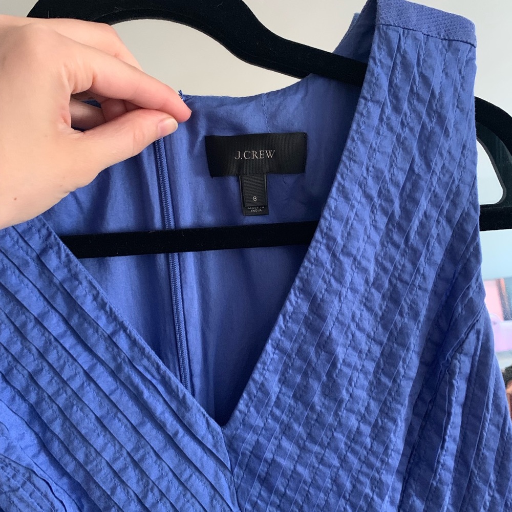 Periwinkle JCrew dress